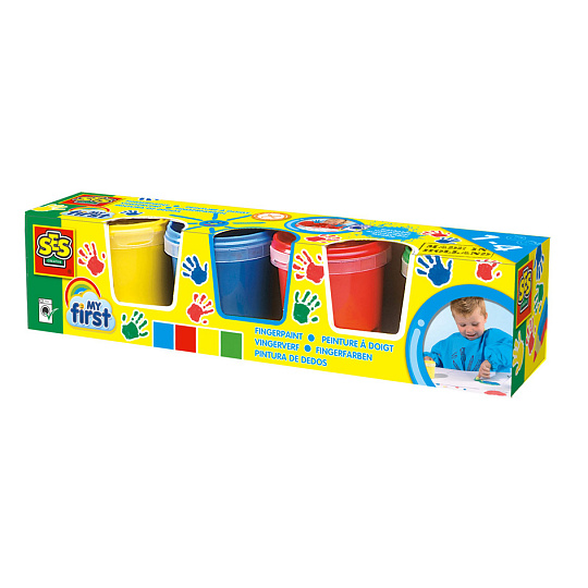 SES Moje první prstové barvy 4 x 150 ml SES Moje první prstové barvy 4 x 150 ml