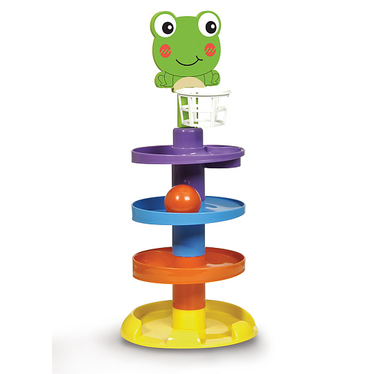 Dolu Spirálová věž s míčkem