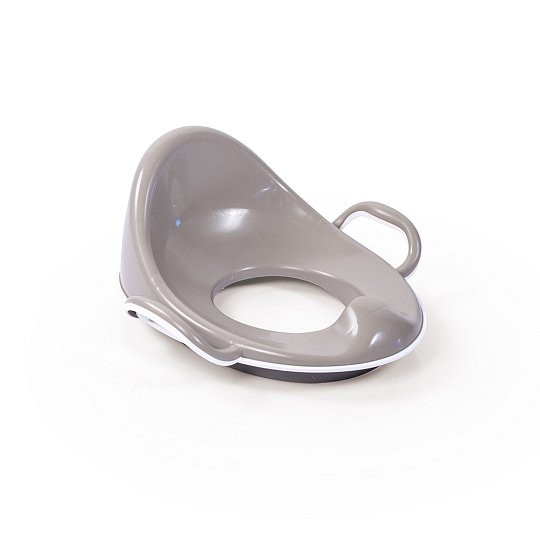 Dolu Protiskluzové sedátko na WC s vysokým opěradlem, šedá, 17x38x34 cm Dolu Protiskluzové sedátko na WC s vysokým opěradlem, šedá, 17x38x34 cm