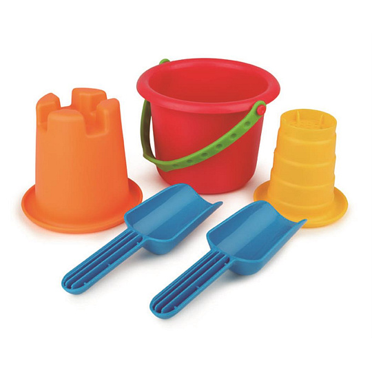 Hape Hračky na písek - Kyblík 5 v 1