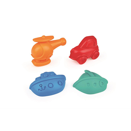 Hape Hračky na písek - Bábovičky dopravní prostředky Hape Hračky na písek - Bábovičky dopravní prostředky