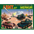 MERKUR - Stavebnice Merkur Army Set, 674 dílů, 40 modelů