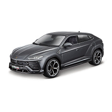 Bburago - Auta HOBBY, Lamborghini Urus, šedá metalíza, 1:18