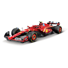Bburago - RACING MODEL KIT, Formule Ferrari SF24 (2024), #55 Carlos Sainz, 1:24
