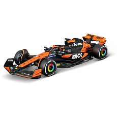 Bburago - RACE Formule F1 v dekorativním boxu, McLaren MCL38 (2024), #81 Oscar Piastri, 1:43