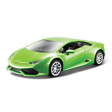 Bburago - Auta HOBBY, Lamborghini Huracan Coupé, zelená perleť, 1:32