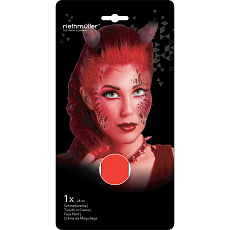 Amscan Barva na obličej červená