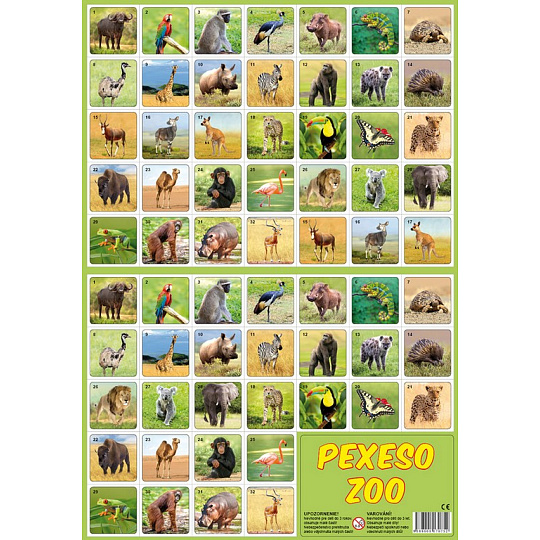 Rappa Pexeso ZOO Rappa Pexeso ZOO