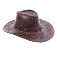 Rappa kovbojský klobouk hnědý dětský