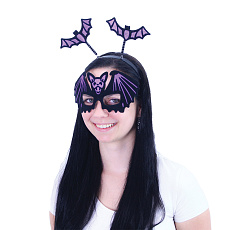 Rappa Čelenka netopýr s maskou pro dospělé Rappa Čelenka netopýr s maskou pro dospělé
