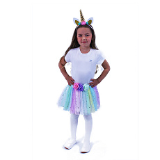 Rappa Dětský kostým tutu sukně jednorožec Rappa Dětský kostým tutu sukně jednorožec