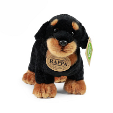 Rappa Plyšový rotvajler stojící 18 cm ECO-FRIENDLY Rappa Plyšový rotvajler stojící 18 cm ECO-FRIENDLY