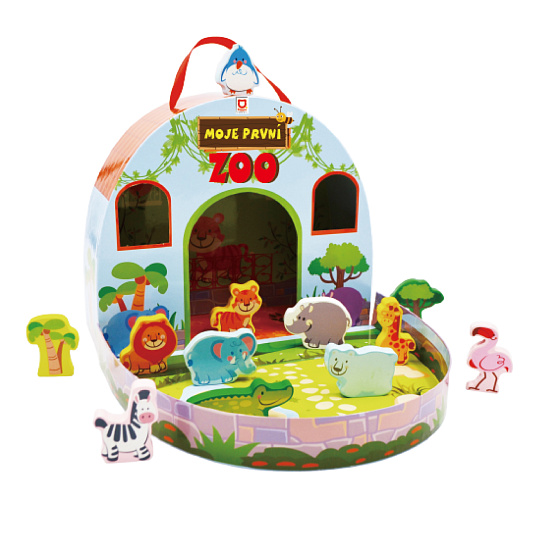 Rappa Moje dřevěné ZOO v kufru