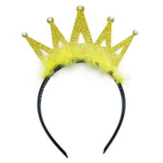 Rappa Čelenka korunka s peřím pro děti