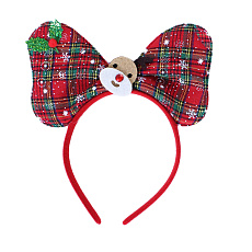 Rappa Vánoční čelenka motýlek se sobem Rappa Vánoční čelenka motýlek se sobem