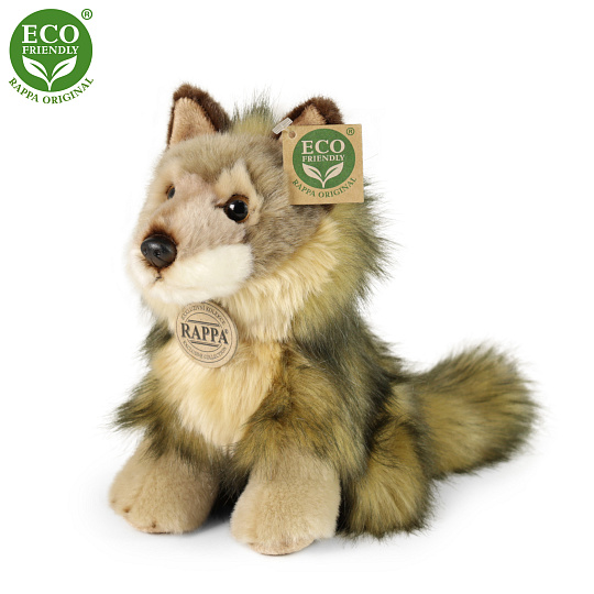 Rappa Plyšový vlk/kojot 20 cm ECO-FRIENDLY