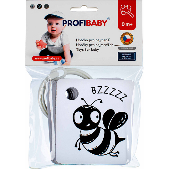 Rappa Kontrastní kartičky, černo-bílé Rappa Kontrastní kartičky, černo-bílé