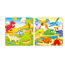 Rappa Puzzle magnetické - dino Rappa Puzzle magnetické - dino