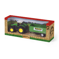 Rappa Traktor kovový s vlečkou 4 druhy Rappa Traktor kovový s vlečkou 4 druhy