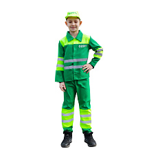 Rappa Dětský kostým popelář OZO!!! (M) Rappa Dětský kostým popelář OZO!!! (M)