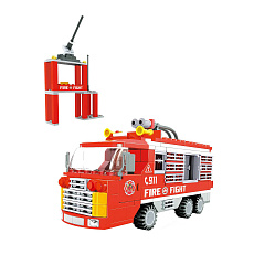 Rappa Kompatibilní stavebnice BLOXO hasiči stanice 278 ks Rappa Kompatibilní stavebnice BLOXO hasiči stanice 278 ks
