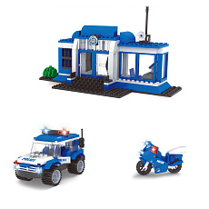 Rappa Kompatibilní stavebnice BLOXO policie stanice 194 ks