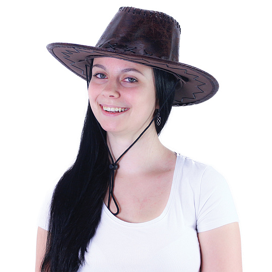 Rappa Klobouk kovbojský dospělý