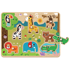 Rappa 2Kids Toys Puzzle Safari Rappa 2Kids Toys Puzzle Safari