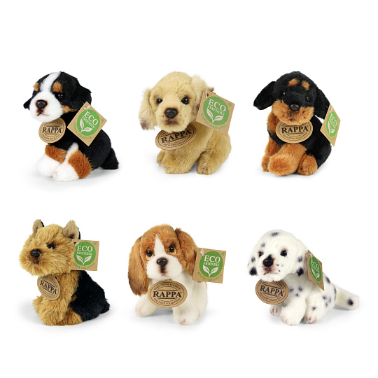 Rappa Plyšový pes sedící 11 cm ECO-FRIENDLY Rappa Plyšový pes sedící 11 cm ECO-FRIENDLY