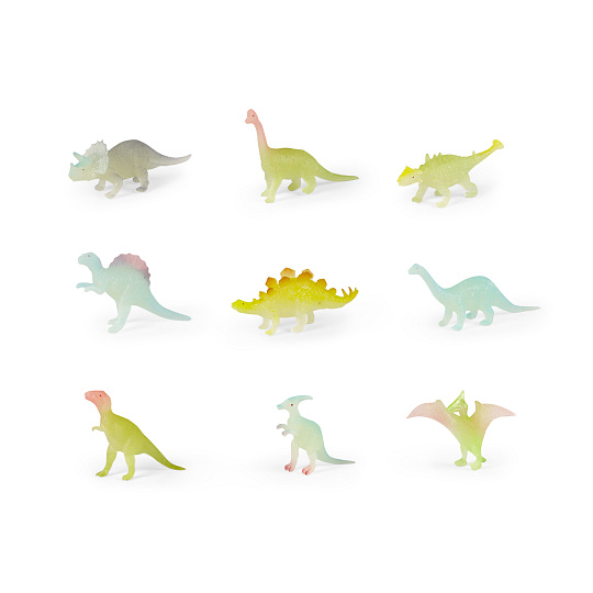 Rappa Dinosauři svítí ve tmě 9 ks v sáčku Rappa Dinosauři svítí ve tmě 9 ks v sáčku
