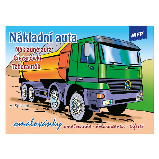 MFP Rappa Omalovánky MFP Nákladní auta