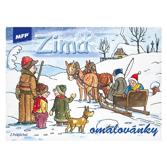 MFP Omalovánky MFP Zima MFP Omalovánky MFP Zima