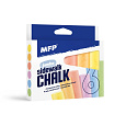MFP Rappa Křídy M chodníkové kulaté  6 ks mix barev - krabička