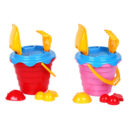 Rappa Set na písek s kyblíkem a formičkami