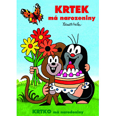 Rappa Omalovánka A4 Krtek má narozeniny