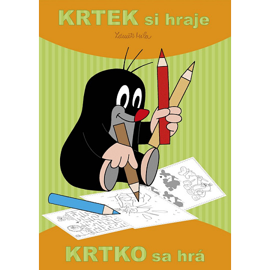 omalovánka A4 Krtek si hraje