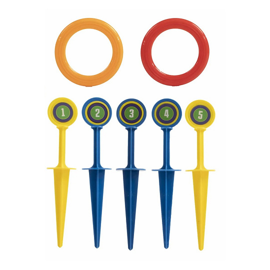 Rappa Hra házení kroužků na kolíky 29 cm