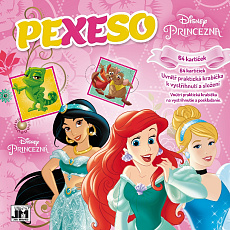 Jiri Models Pexeso v sešitu Disney Princezny