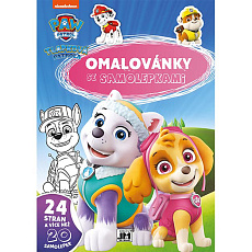 Jiri Models Omalovánka A4 se samolepkami Paw Patrol Jiri Models Omalovánka A4 se samolepkami Paw Patrol