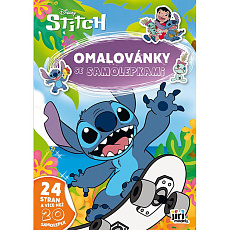 Jiri Models Omalovánka A4 se samolepkami Lilo & Stitch Jiri Models Omalovánka A4 se samolepkami Lilo & Stitch