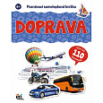 Jiri Models Poznávací samolepková knížka Doprava