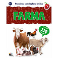 Jiri Models Poznávací samolepková knížka Farma