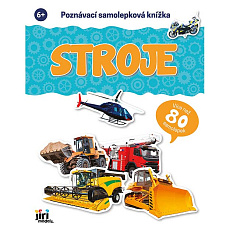 Jiri Models Poznávací samolepková knížka Stroje