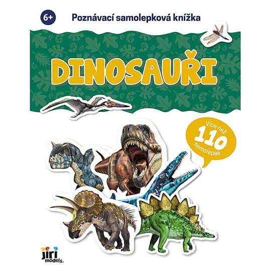 Jiri Models Poznávací samolepková knížka Dinosauři
