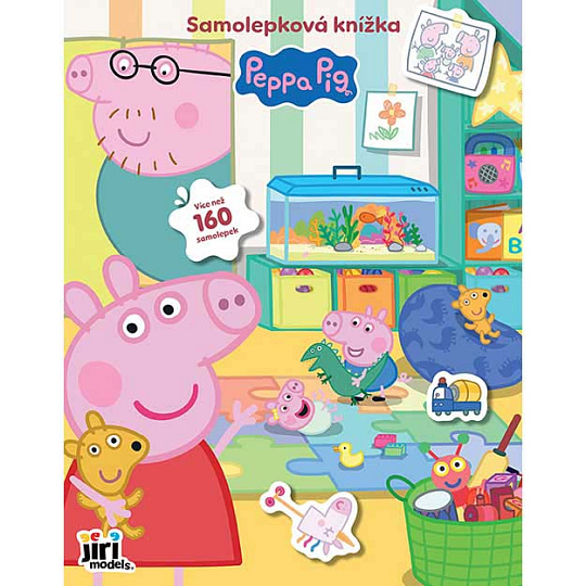 Jiri Models Knížka samolepková Prasátko Peppa