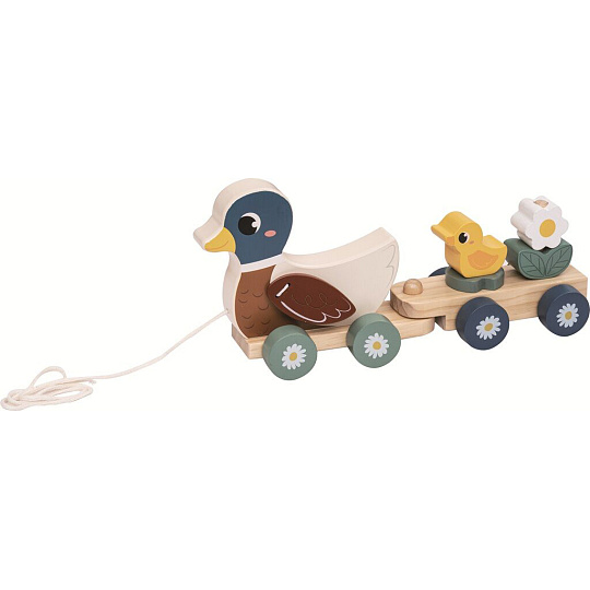 Rappa 2Kids Toys Tahací hračka Kachní rodina