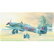 Směr plastikový model letadla Hawker Hurricane MK.II