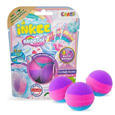 Amenity AB INKEE- Rainbow world 3x šumivá bomba Amenity AB INKEE- Rainbow world 3x šumivá bomba