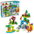 LEGO Duplo 10446 Rodinky divokých zvířat 3 v 1