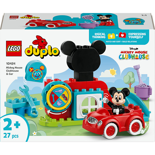LEGO Duplo 10454 Mickeyho klubík a auto